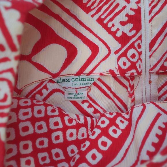 Alex Colman California Hawaiian Beach Party Sundress 1960s Hippie - Picture 4 of 4